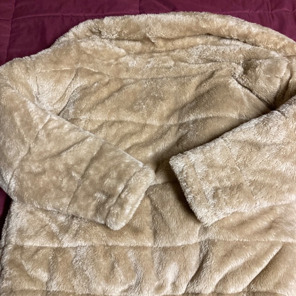 NWT Forever 21 Teddy Jacket W/Matching Face Mask - Picture 5 of 9